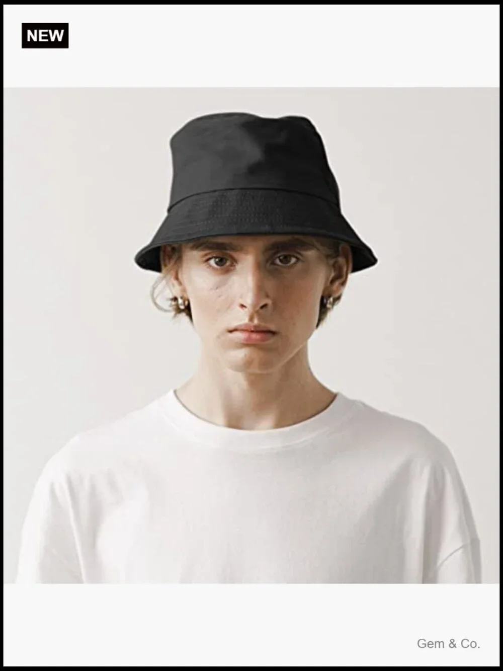 Unisex Bucket Hat UPF 50+ Sun Protection Cotton Foldable Packable Summer Beach
